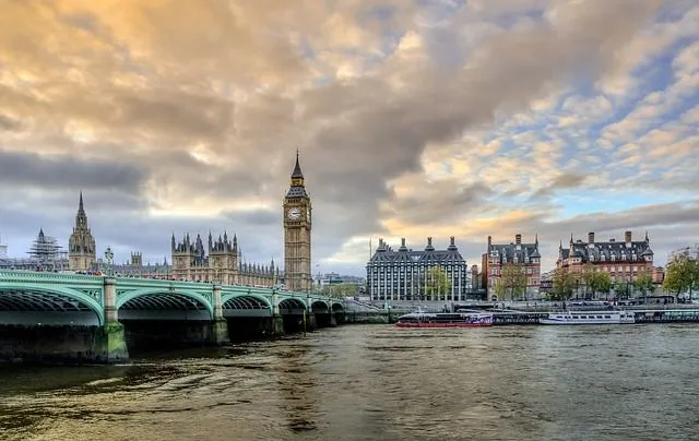 View of Big Ben and Westminster