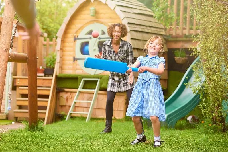 Garden Games on Father's Day