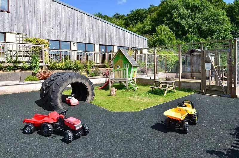 Knowle Farm playground in South Devon