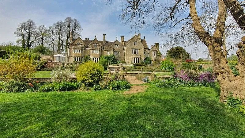 Exterior of Woolley Grange in the Cotswolds, one of our favourite luxurious family spas in the UK.