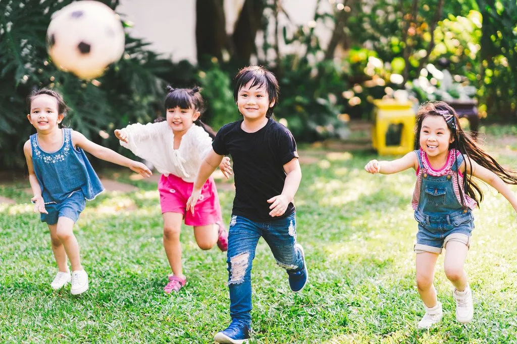 Try some indoor exercises with kids.