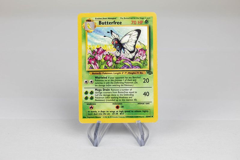 Butterfree Pokemon Card Front - Nicknames