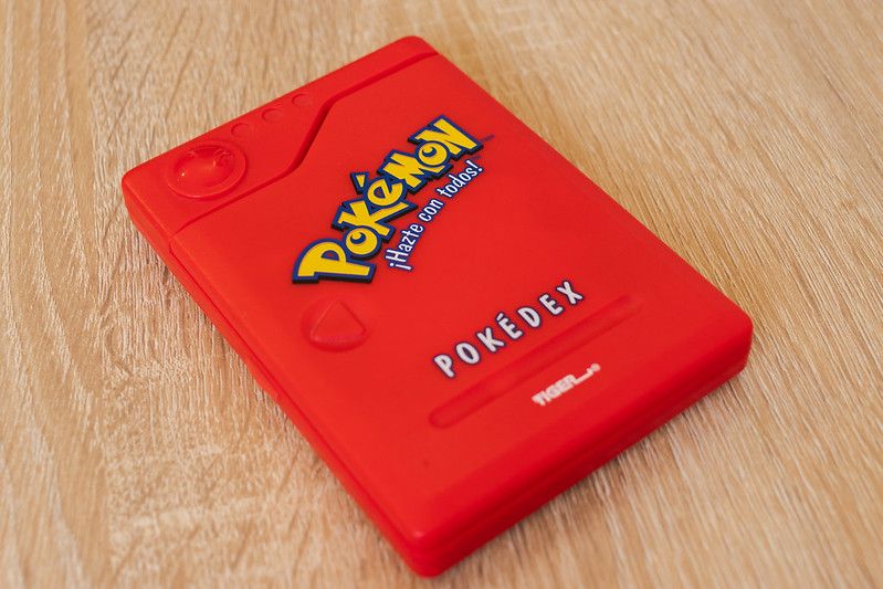 Old Pokedex toy from Pokemon - Nicknames